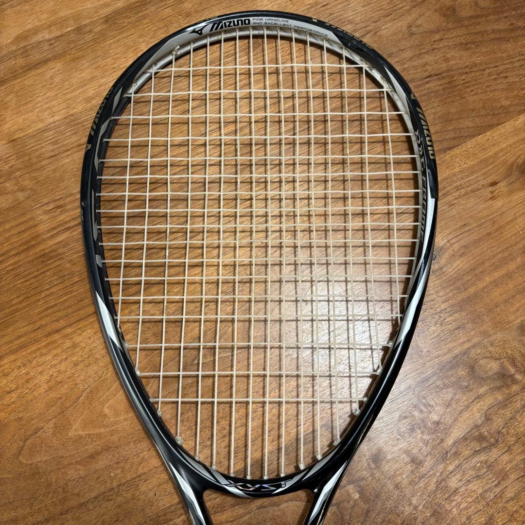 ヨネックス&ミズノ 2本セット グッズ付き 軟式 テニスラケット