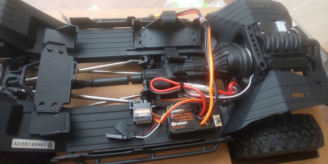 SCX10Ⅲ ジープ グラディエーター RTR バッテリー付 充電器は別