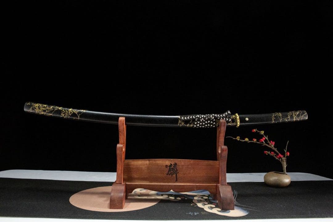 闇夜の金 模造刀 居合刀 日本刀 武具 漢剣 唐刀 龍泉剣 手鍛造打