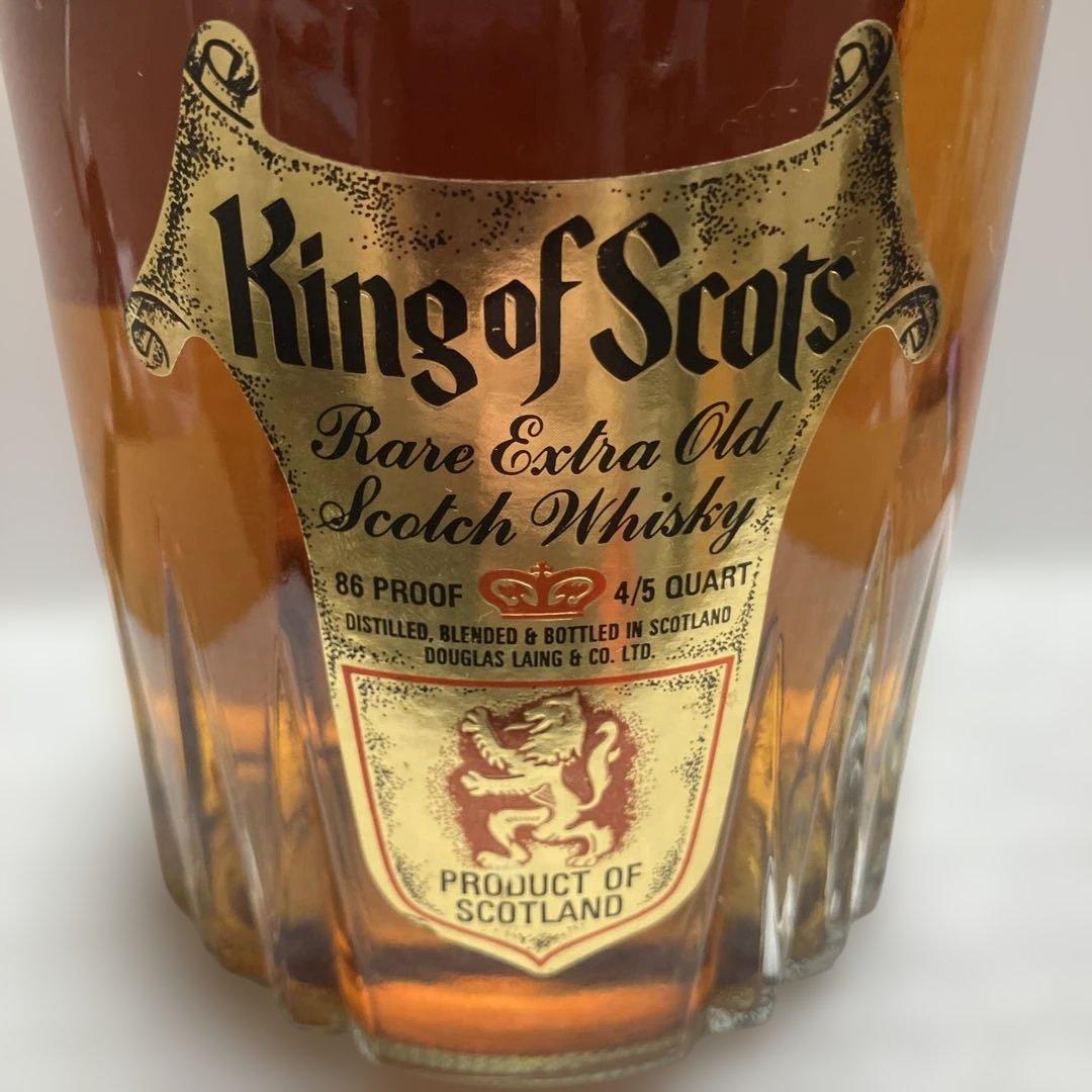 ウイスキー King of Scots Rare ExtraOld ScotchWhisky