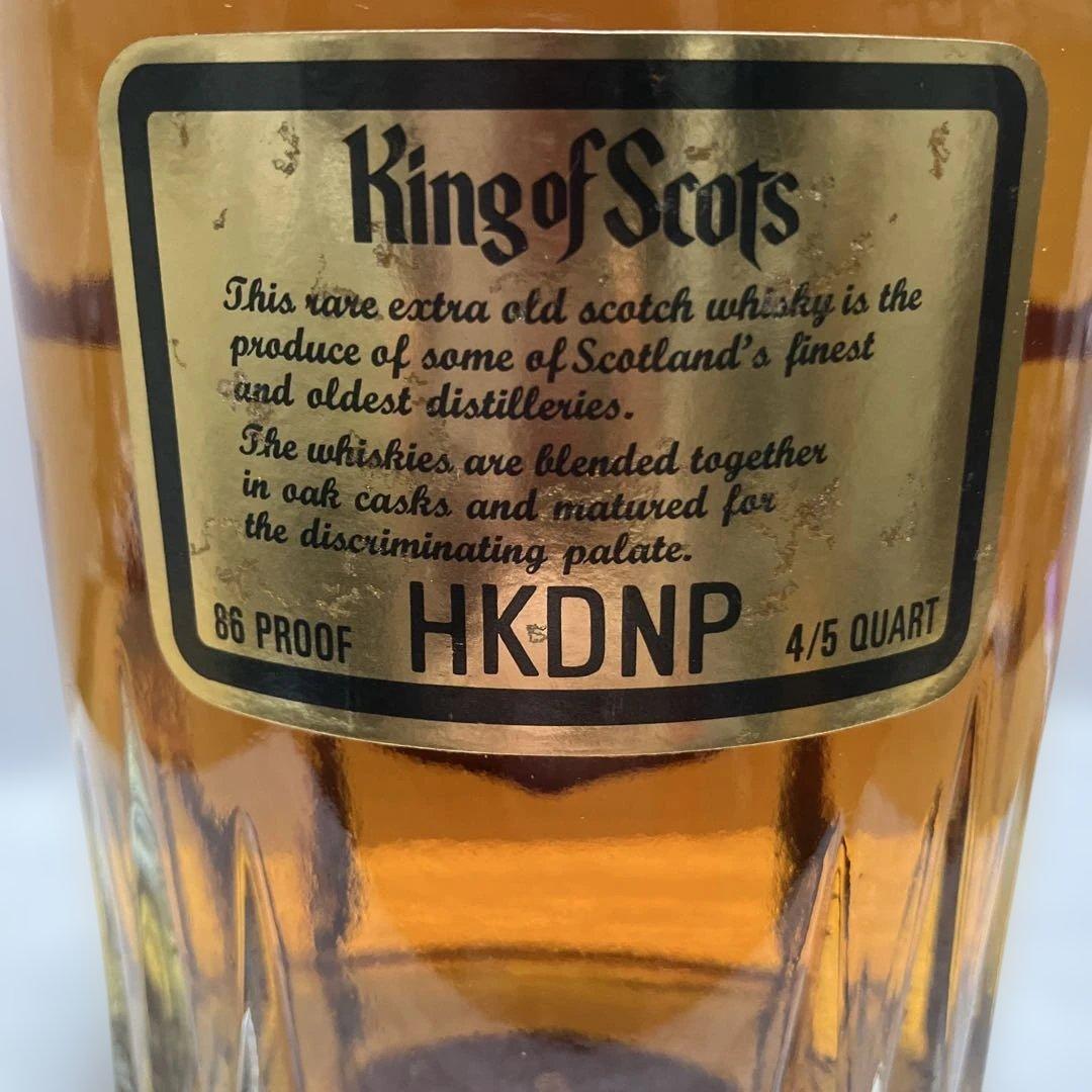 ウイスキー King of Scots Rare ExtraOld ScotchWhisky