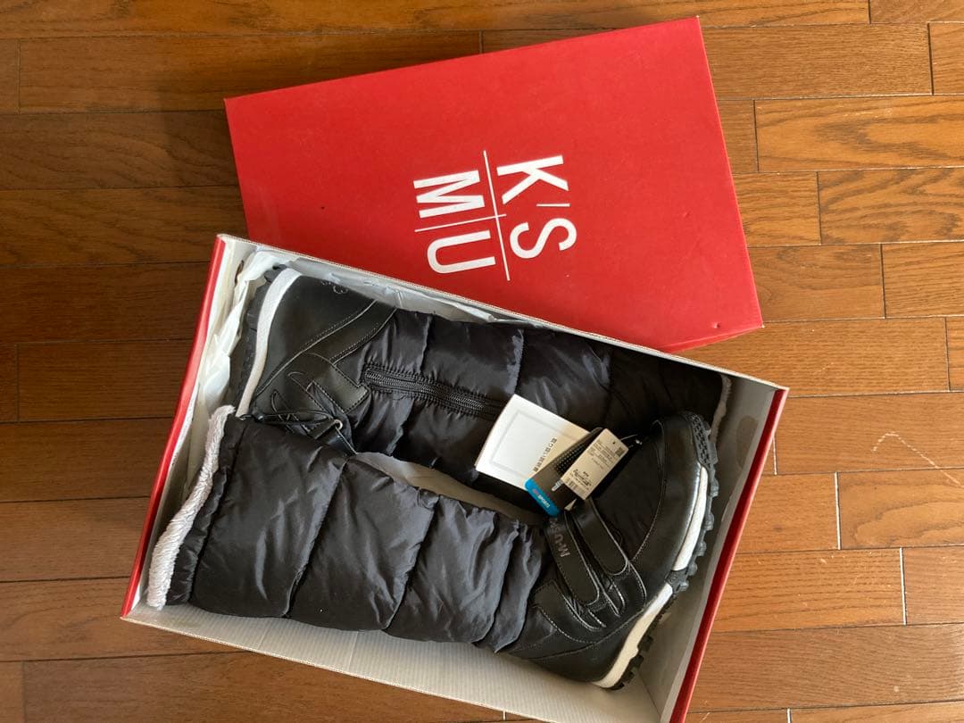 新品未使用M-U SPORTS ウィンターブーツ ブラック