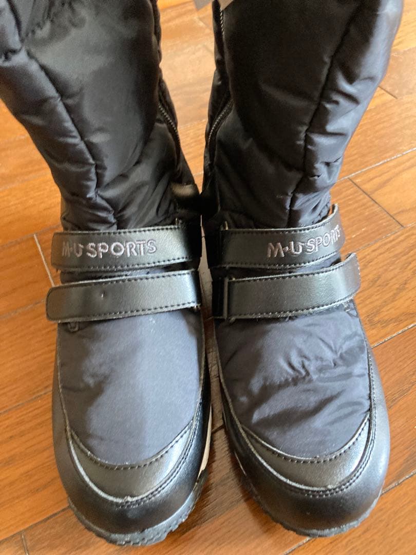 新品未使用M-U SPORTS ウィンターブーツ ブラック