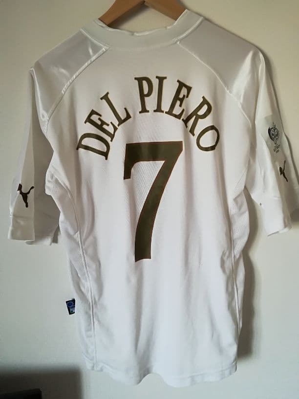 W杯2006ドイツ大会　イタリア代表　デルピエロ　　アウェイ　ゲームシャツ