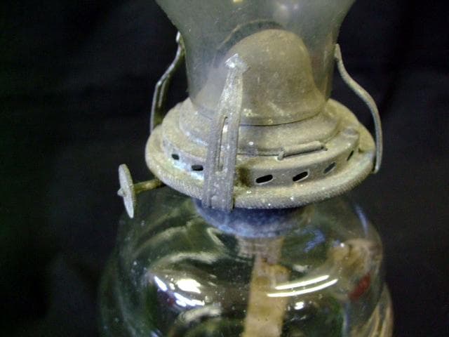 アンティーク　レトロ　オイルランプ　ランタン　古道具