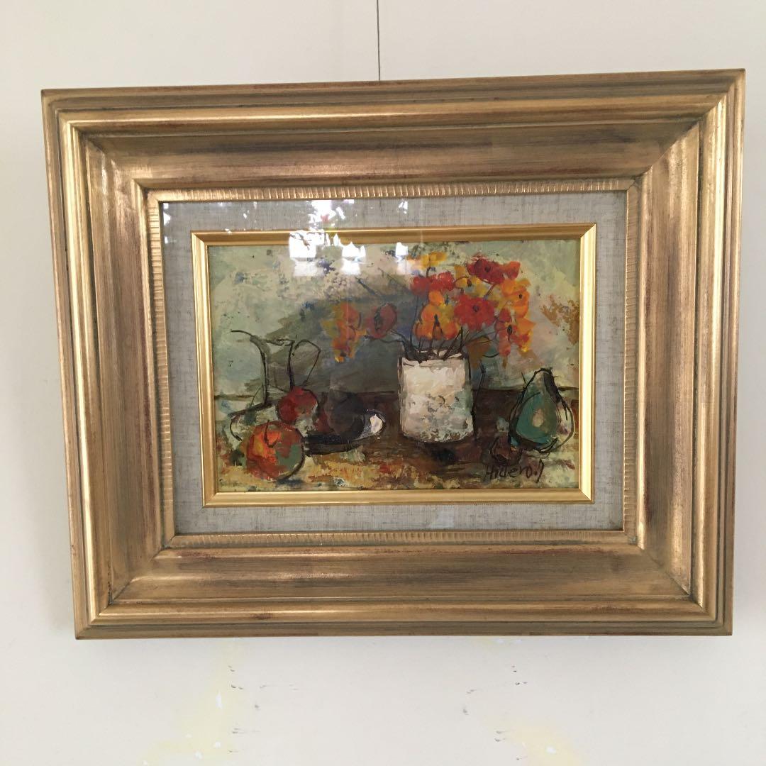 絵画 油絵 池田秀郎