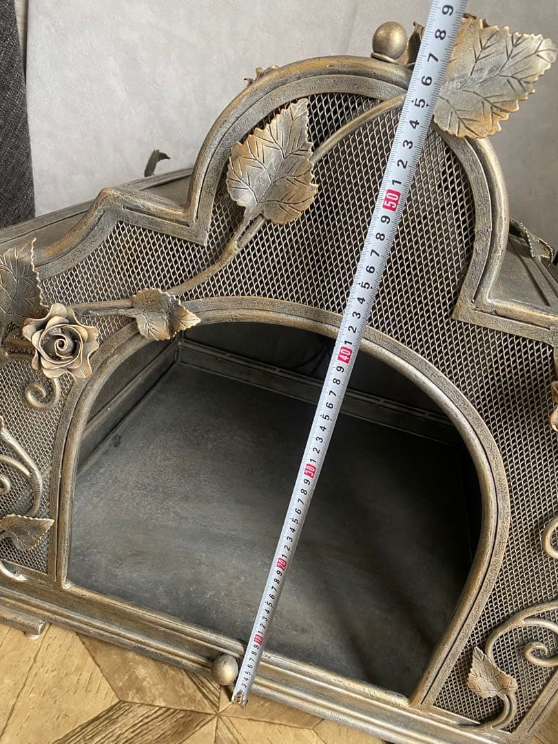 装飾　金属製　犬用ケージ　ペットハウス　猫ハウス　ペットゲージ