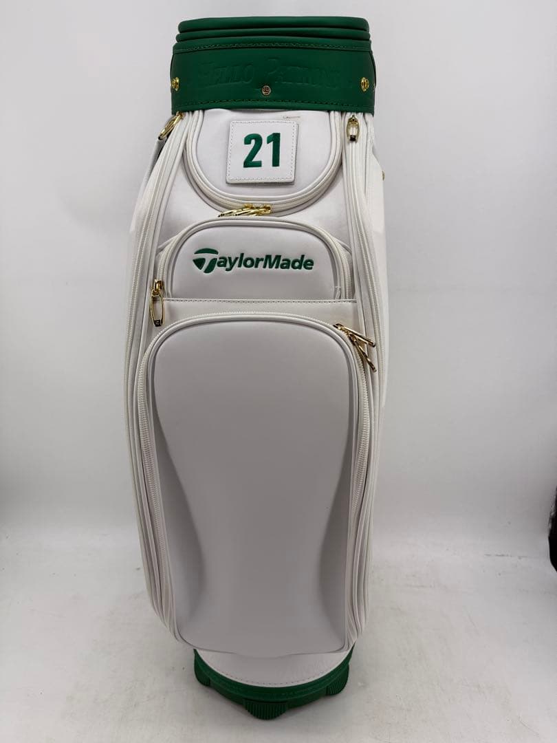 TaylorMade キャディバッグ ホワイト/グリーン21年マスターズ