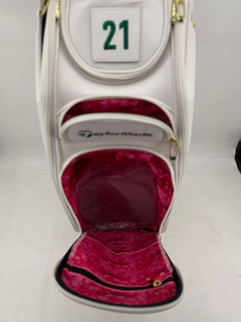 TaylorMade キャディバッグ ホワイト/グリーン21年マスターズ