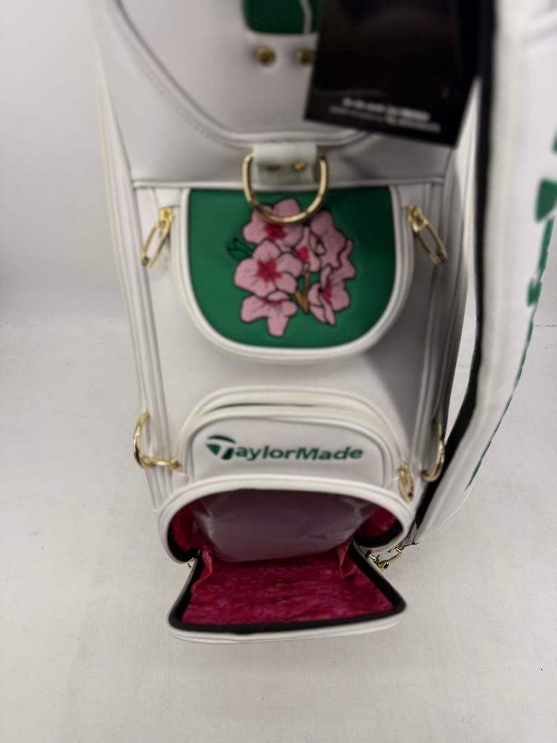 TaylorMade キャディバッグ ホワイト/グリーン21年マスターズ
