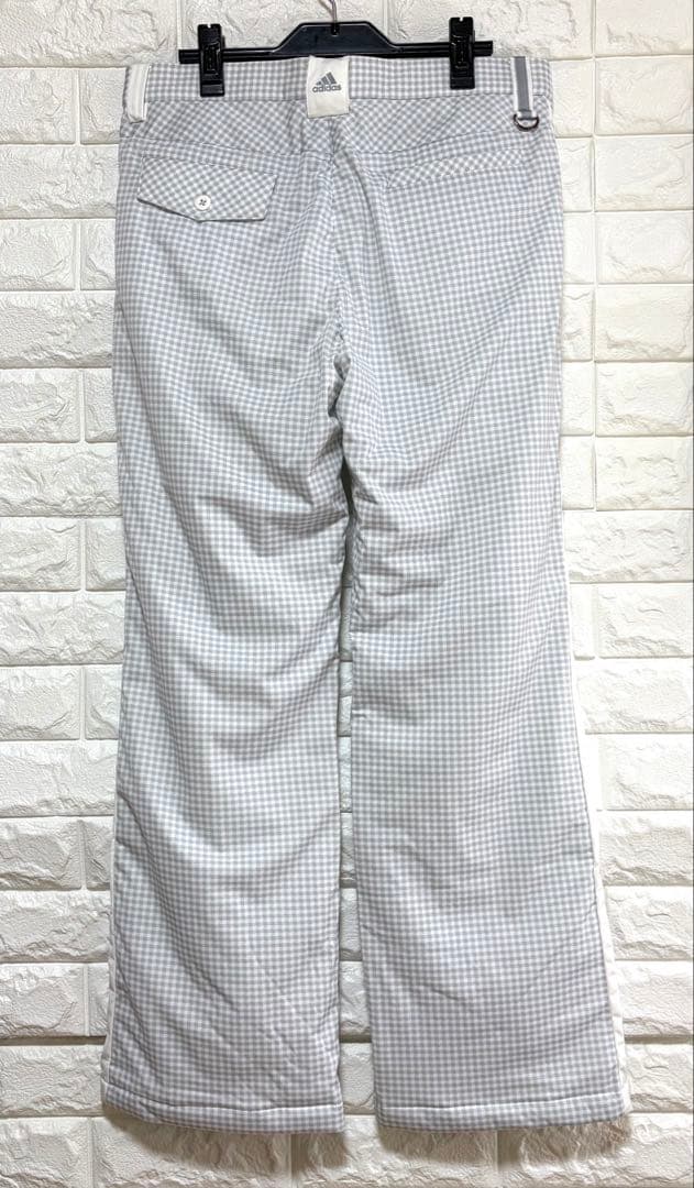 未使用⭐️アディダス　秋冬ゴルフウェア　ダウン　中綿　防寒　レディース　大きめ