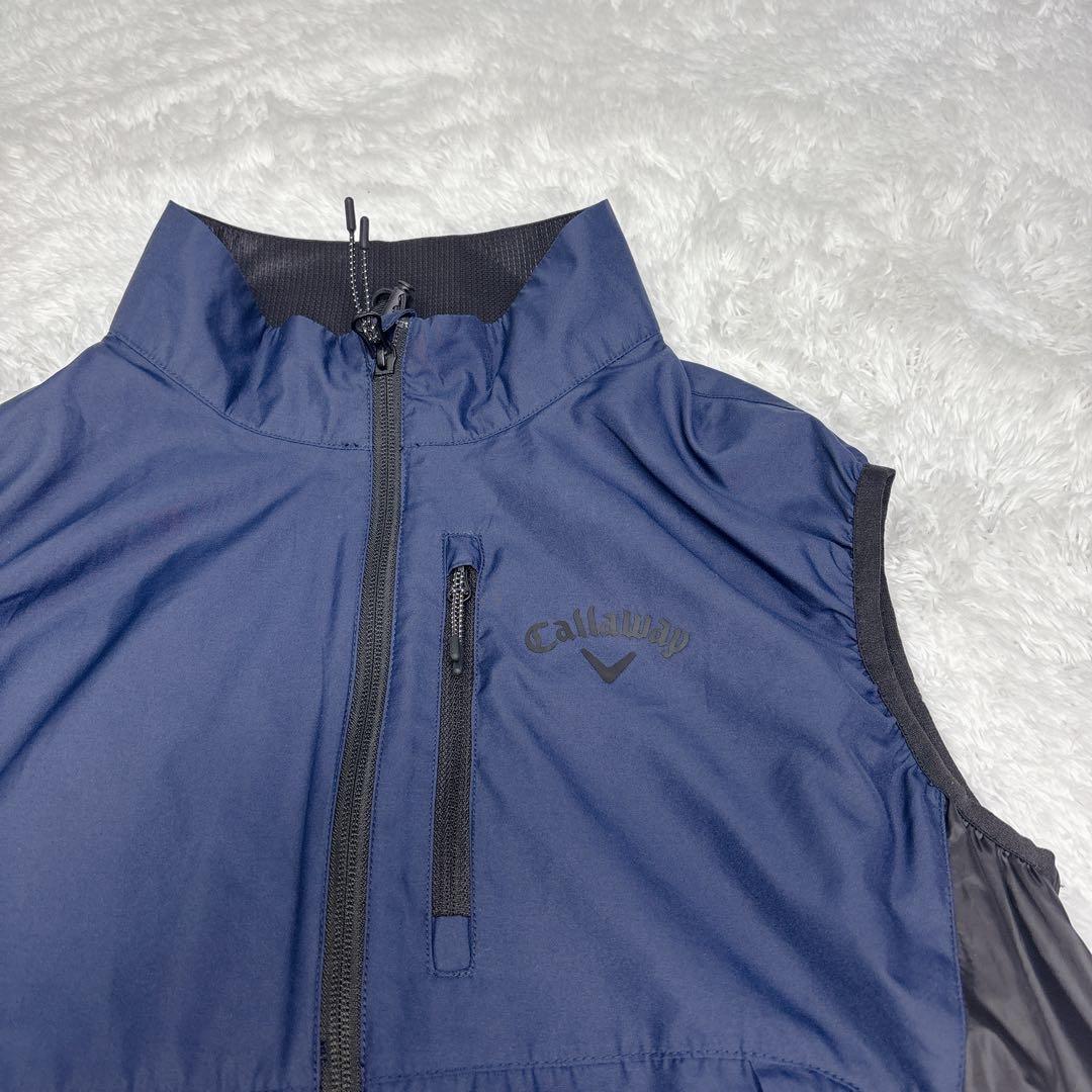 希少 callaway キャロウェイ 空調服 ベスト ネイビー ウィメンズ
