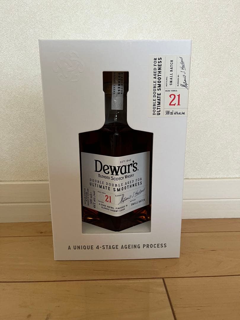 ウイスキー Dewar's 21 Year Old Double Double 750ml