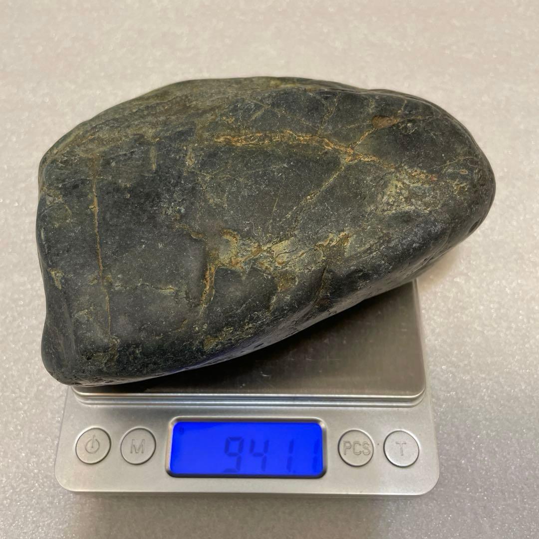 八海石　天然黒石　5個セット 水槽用レイアウト　9.5kg