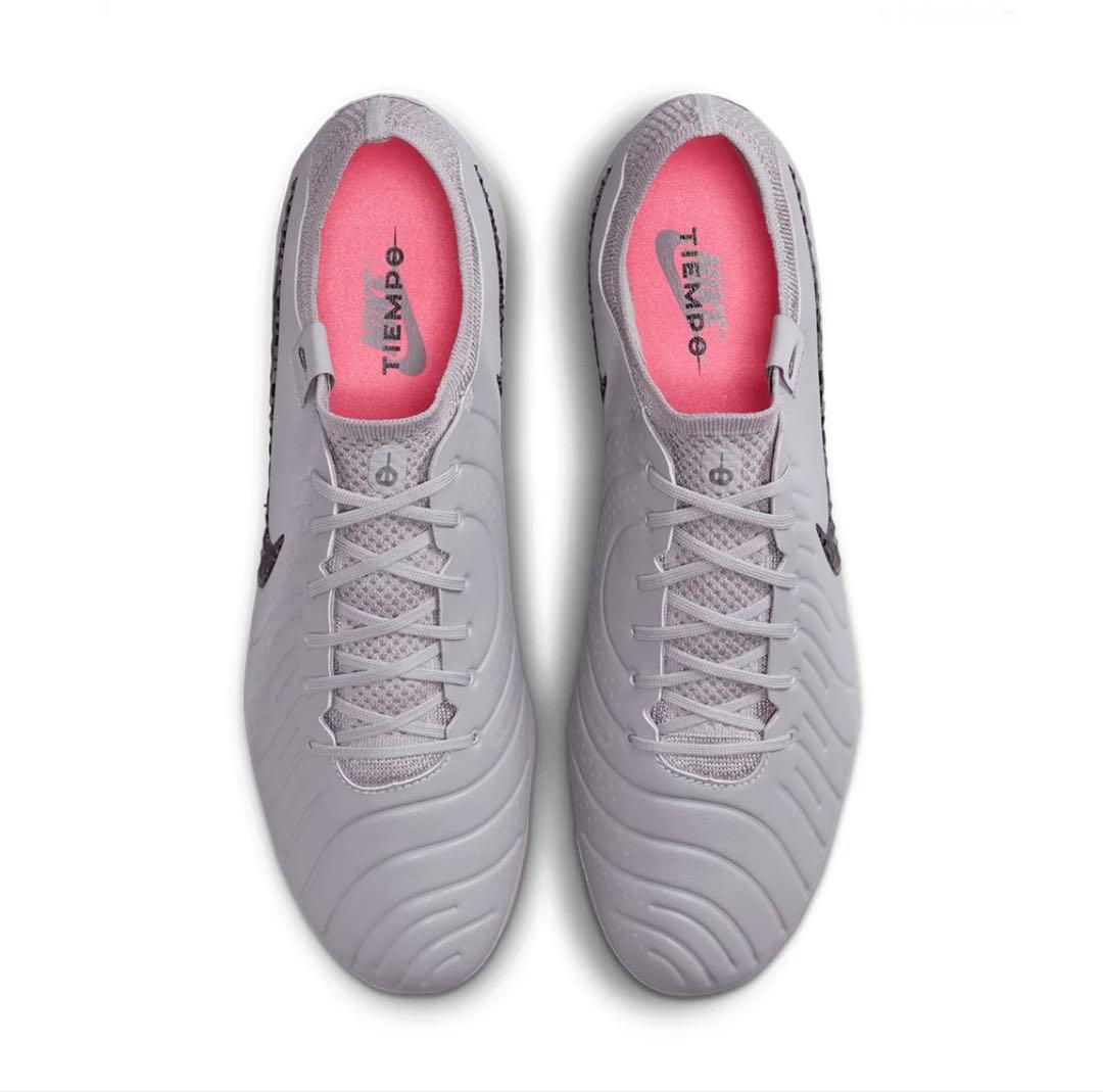 ナイキ ティエンポ レジェンド 10 エリート FG AS(グレー×ブラック)