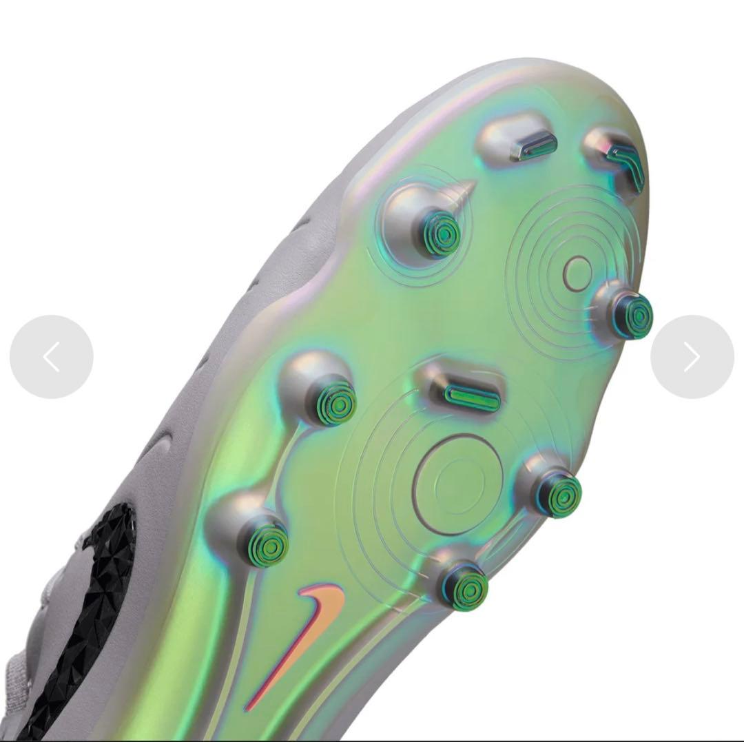 ナイキ ティエンポ レジェンド 10 エリート FG AS(グレー×ブラック)