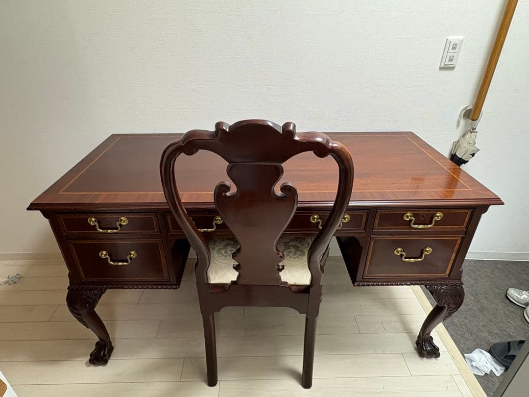 【希少】COUNCILL アンティークデスク　エグゼクティブデスク