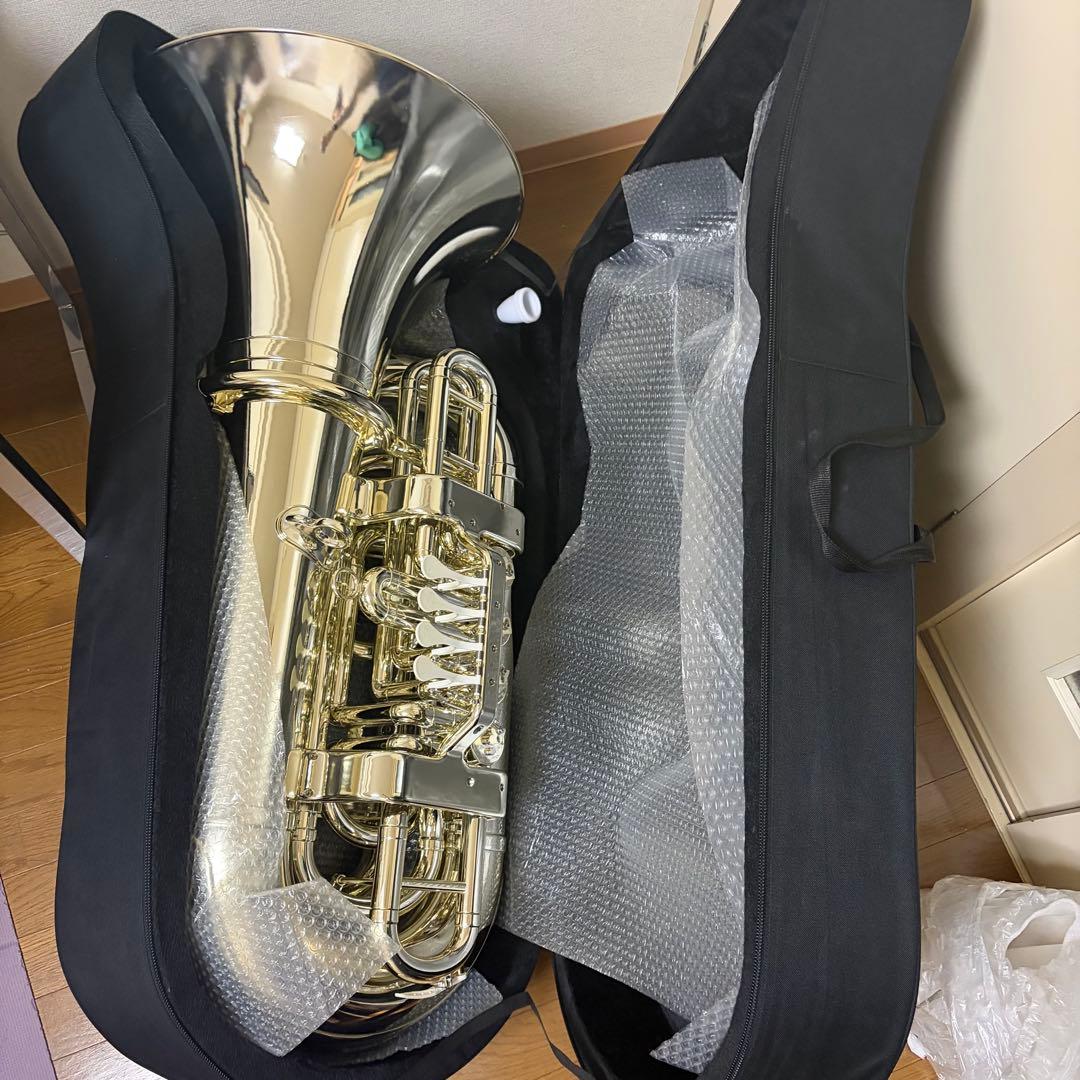 プラスチックチューバ(自宅練習セット)