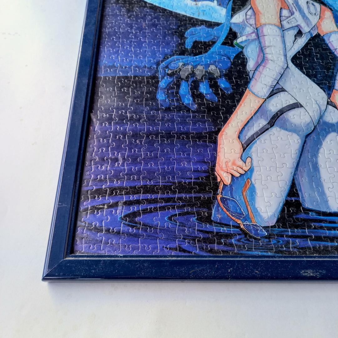 赤い瞳の見つめるものは ジグソーパズル 1000ピース  額縁540×790