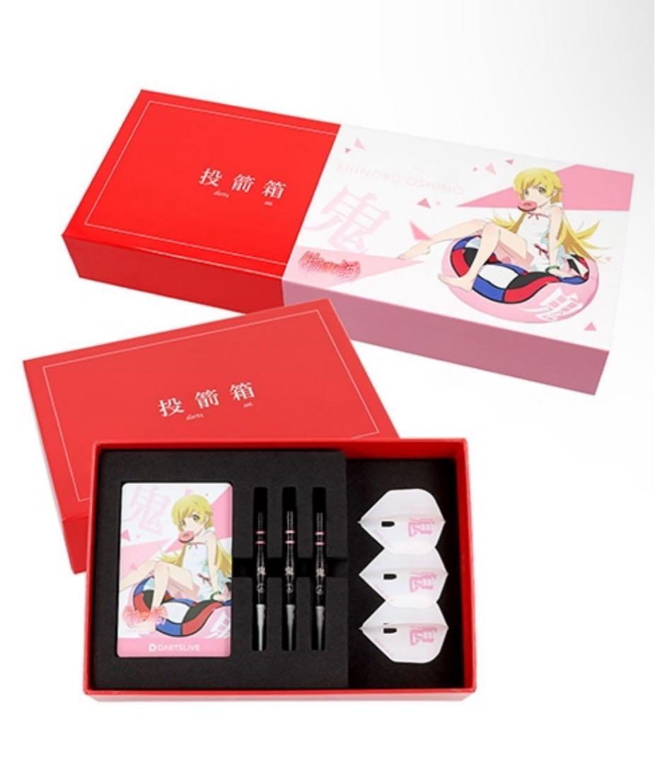 【ダーツライブカード未使用】物語シリーズ ダーツセット 忍野忍ver