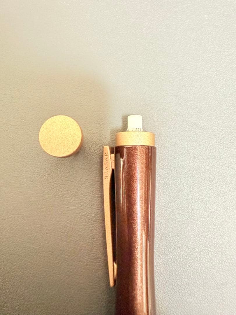 SEASAR Aero 剛性感MAXシャーペン ダークブラウン