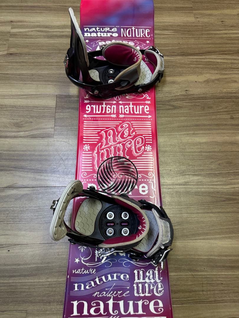 スノーボード nature 142cmビンディングSALOMON size XS