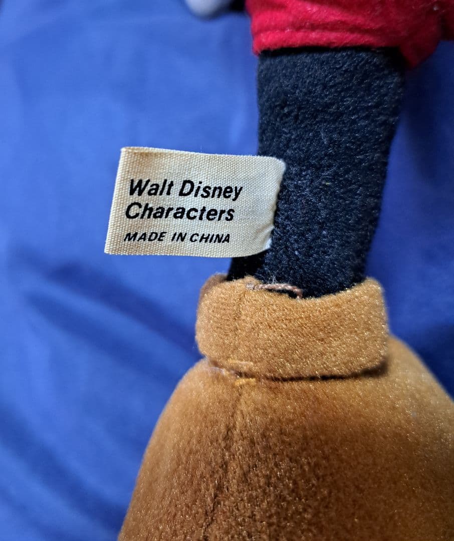 【激レア】レトロなミッキーミニー針金入りぬいぐるみ