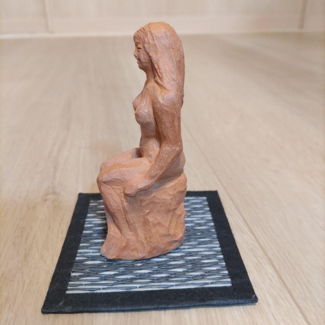 人形作家　田中伸幸作　裸婦　テラコッタ　創作三十周年記念作品