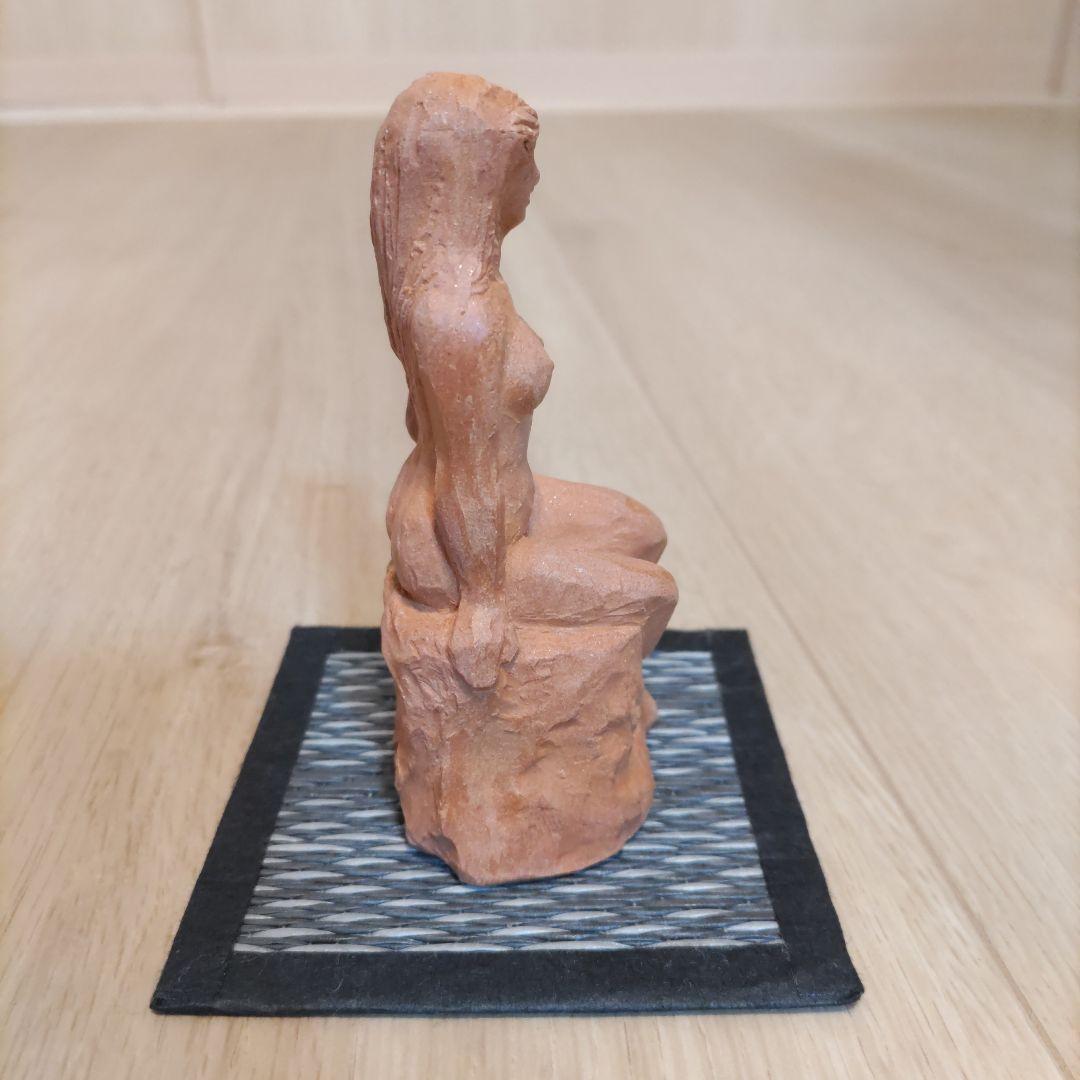 人形作家　田中伸幸作　裸婦　テラコッタ　創作三十周年記念作品