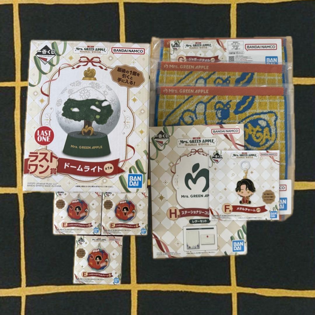【一番くじ】Mrs. GREEN APPLE ラストワンあり