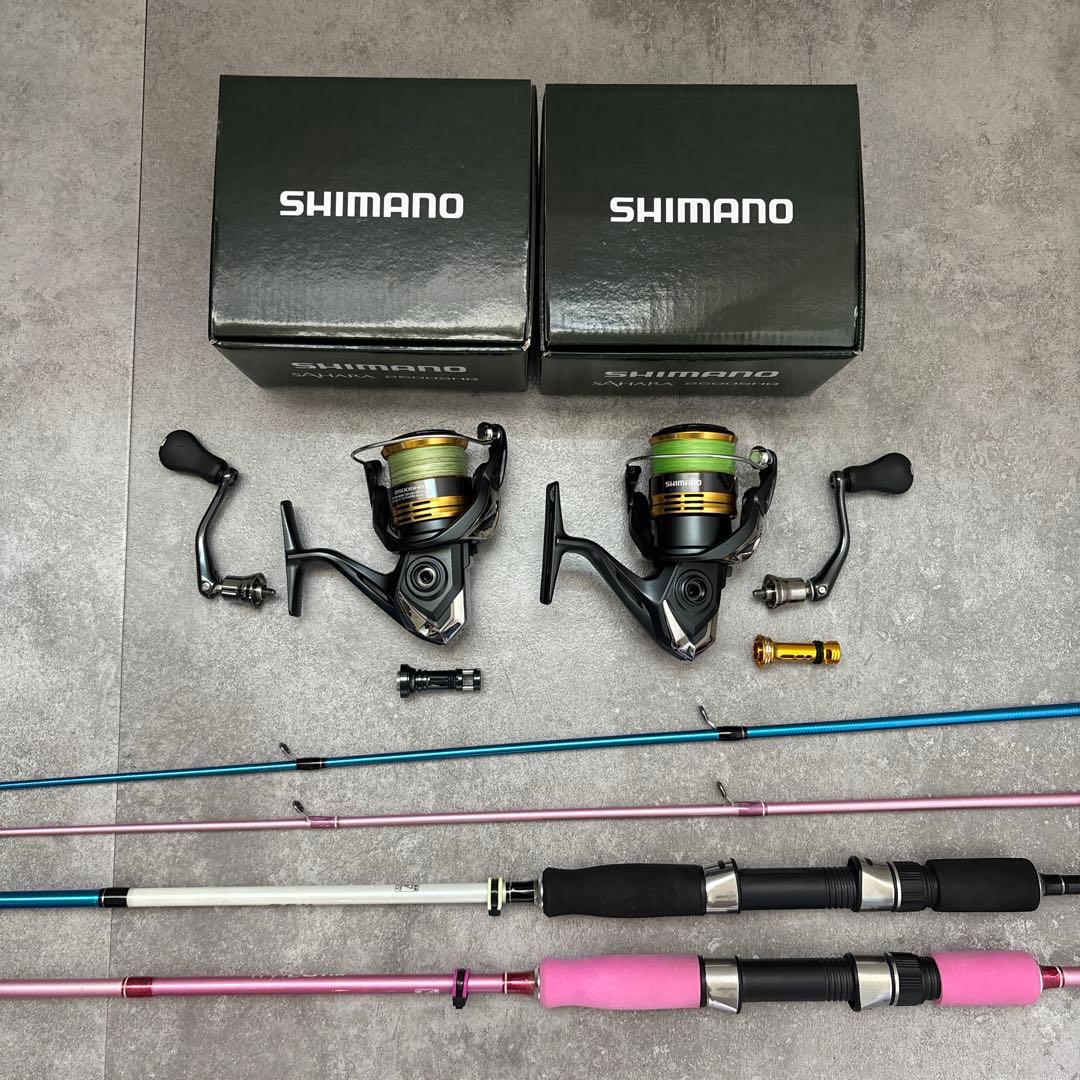 SHIMANO サハラ 2500SHG エギングロッド セット try EG