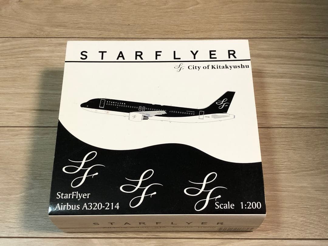 【週末セール】1/200スターフライヤー A320 JA01MC ダイキャスト