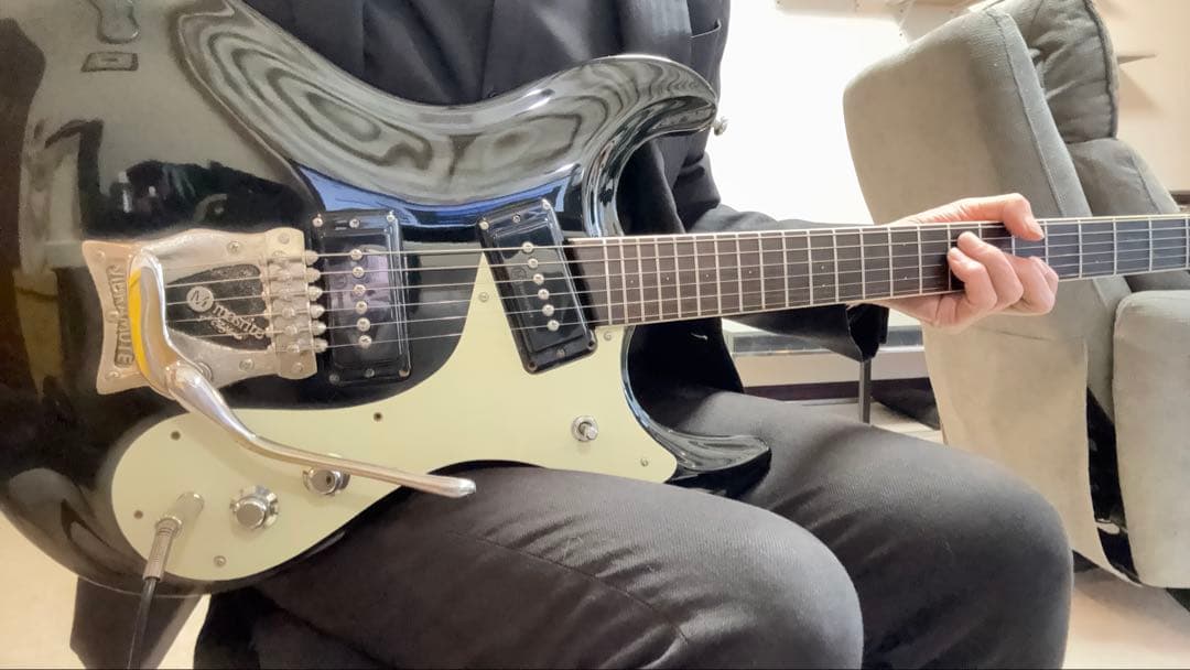 ◼️モズライト国産黒雲製スーパーカスタム65 ベンチャーズモデル　演奏動画あり！