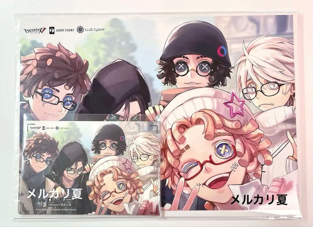 第五人格 IdentityV C97 冬コミ イラストペーパー ポストカード