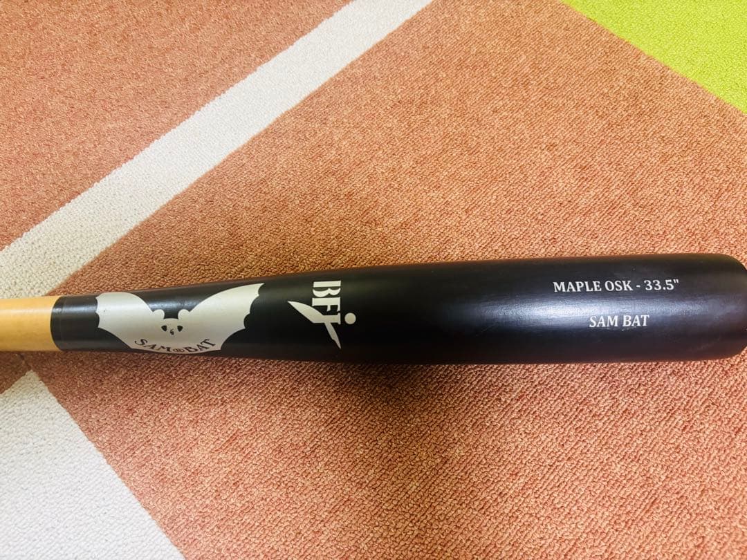 サムバット　SAM BAT メープル 33.5インチ　硬式木製バット　BFJ