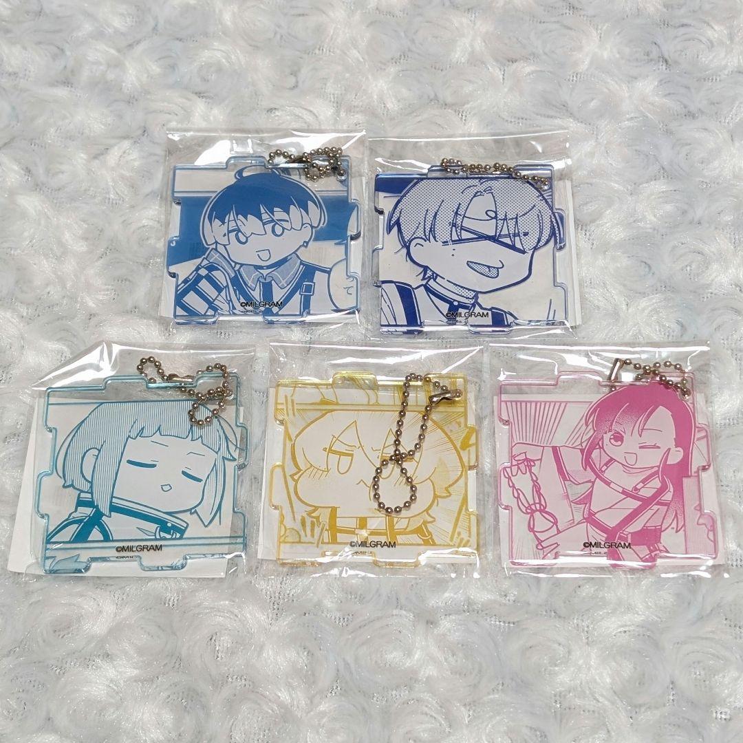 ミルグラム くじクリフ D賞 5点 ユノ ムウ シドウ アマネ ミコト