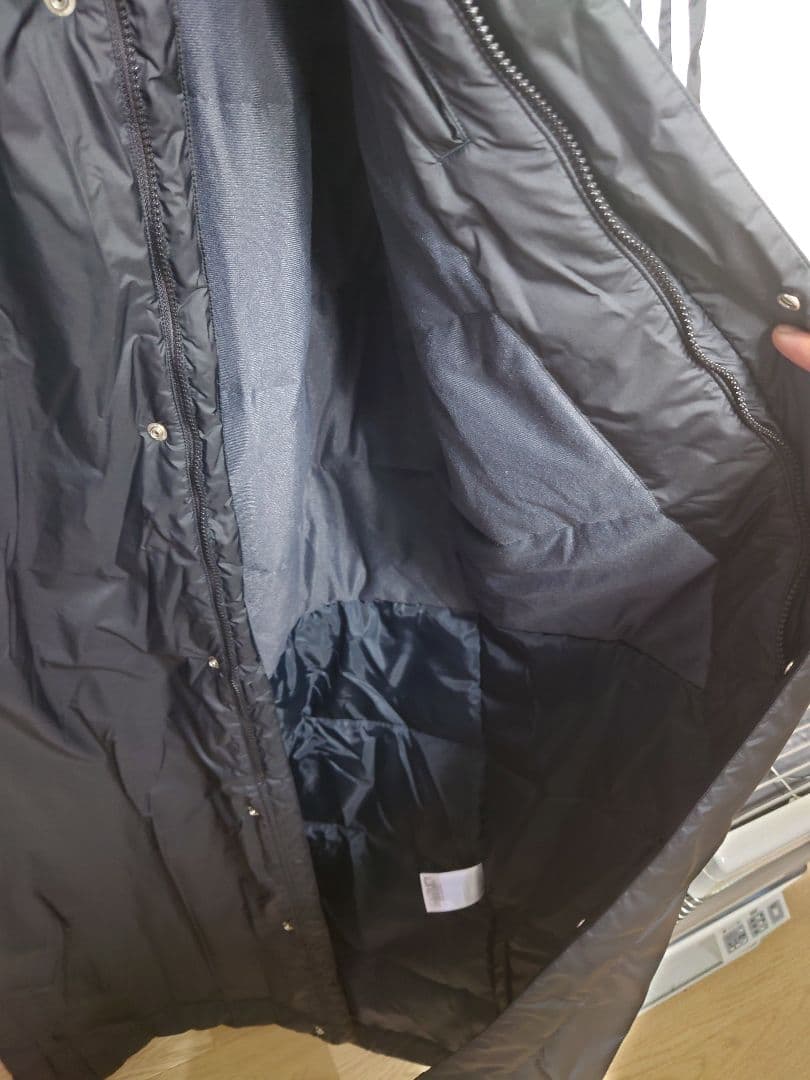 特注サイズ【3XL】　adidas　超ロング　ベンチコート　メンズ　 アディダス