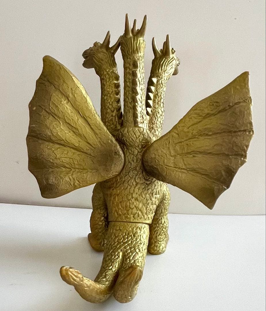 山勝　キングギドラ　17cmソフビ　東宝映像　昭和レトロ