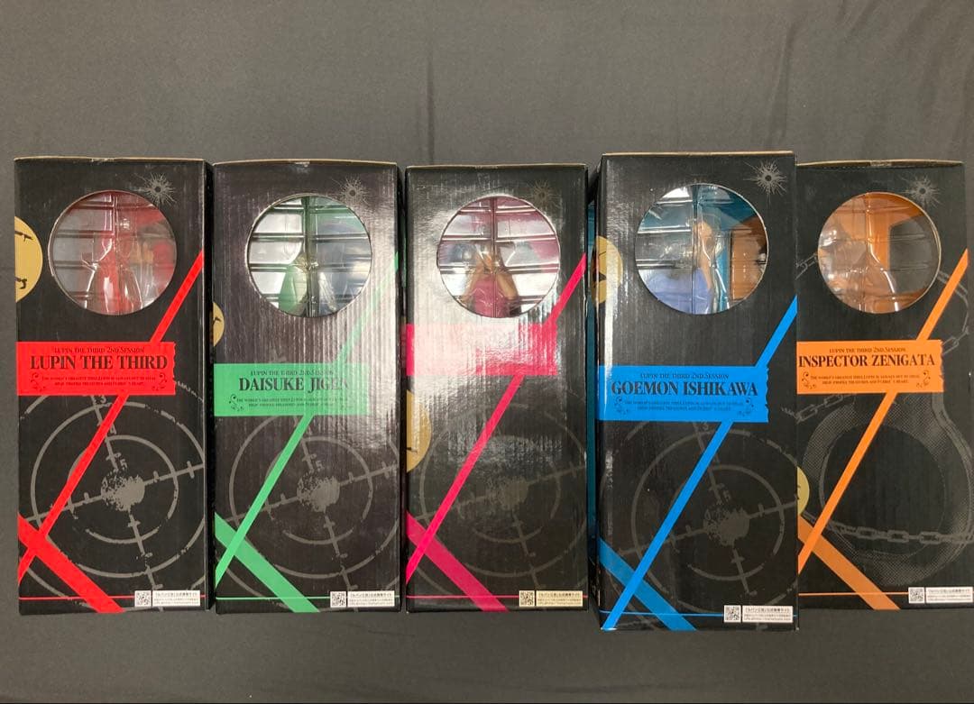 【未開封】一番くじDXルパン三世 1st 2nd BIGフィギュアセット