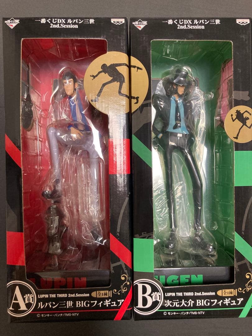 【未開封】一番くじDXルパン三世 1st 2nd BIGフィギュアセット