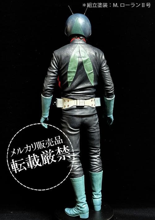 海洋堂　仮面ライダー1号【メガソフビキットの完成品】