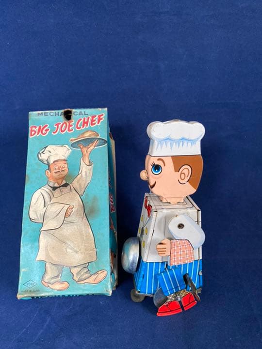 １９５０年代　“ビッグジョー　シェフ” 慌ただしく動きまわるコックさん　■米屋製