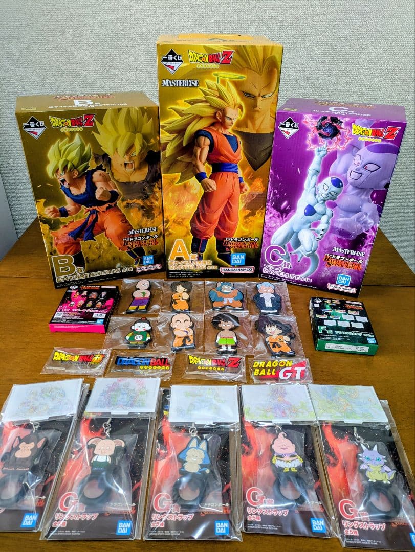 一番くじドラゴンボール ABCフィギュアまとめ売り 下位賞おまけ付き