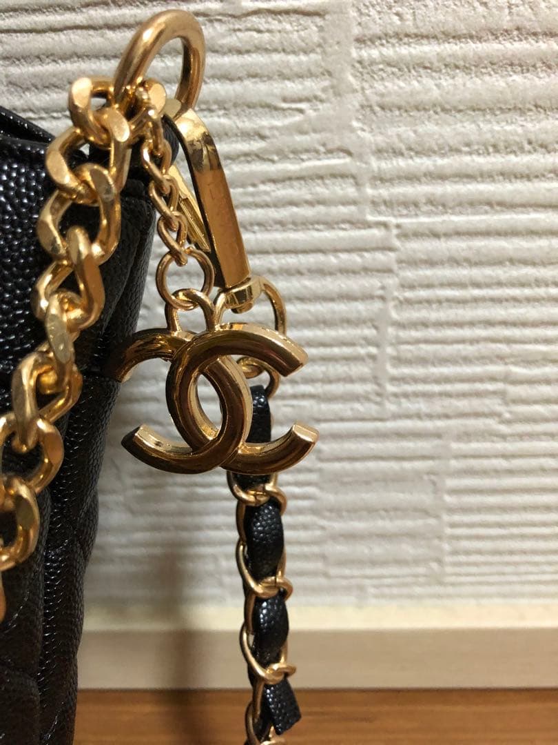 ノベルティ　ショルダーバッグ　チェーン　ブラック　2way