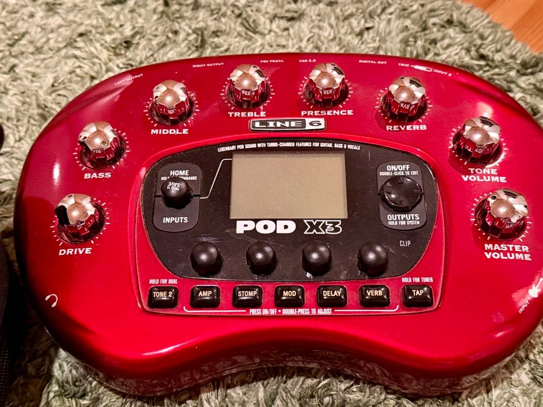 LINE 6 POD X3 ギターエフェクター