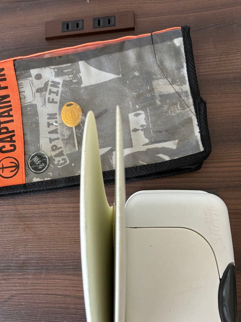 CAPTAIN FIN サーフボードフィン ホワイト