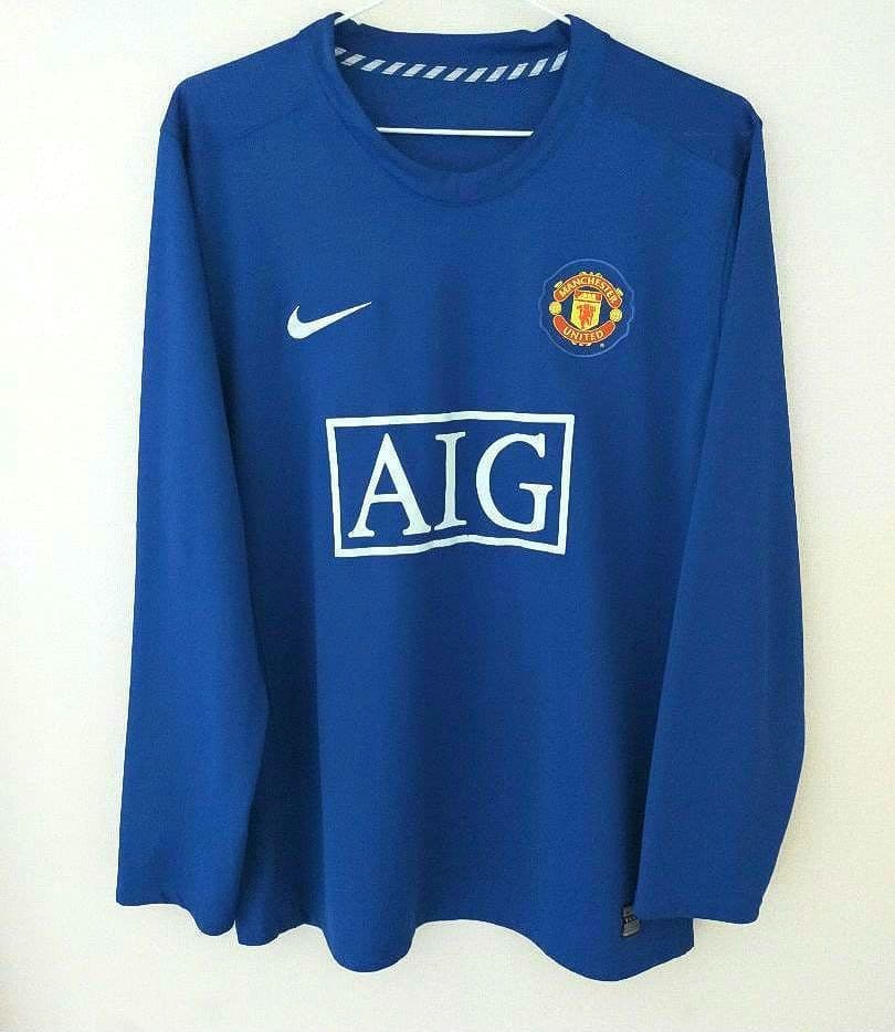 【激レア】マンU ルーニー 08/09 長袖ユニフォーム XLサイズ