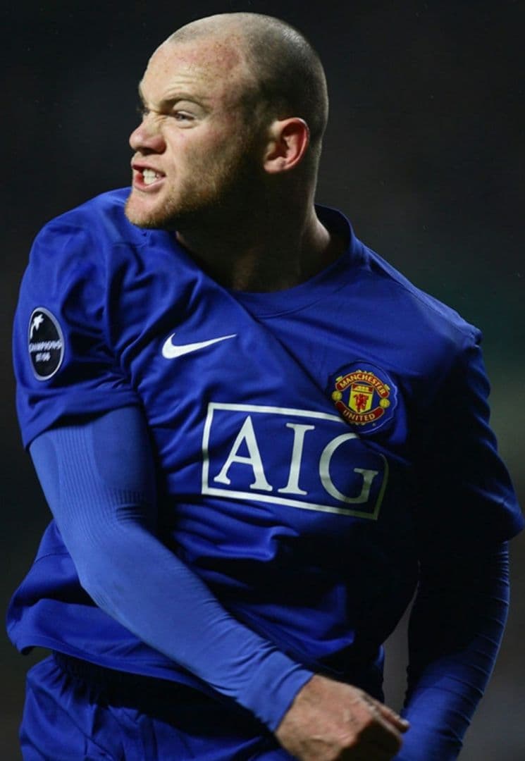 【激レア】マンU ルーニー 08/09 長袖ユニフォーム XLサイズ