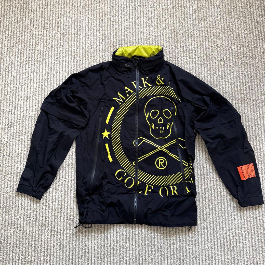 【美品】MARK&LONA × komatsu レインウェアセットアップ 48