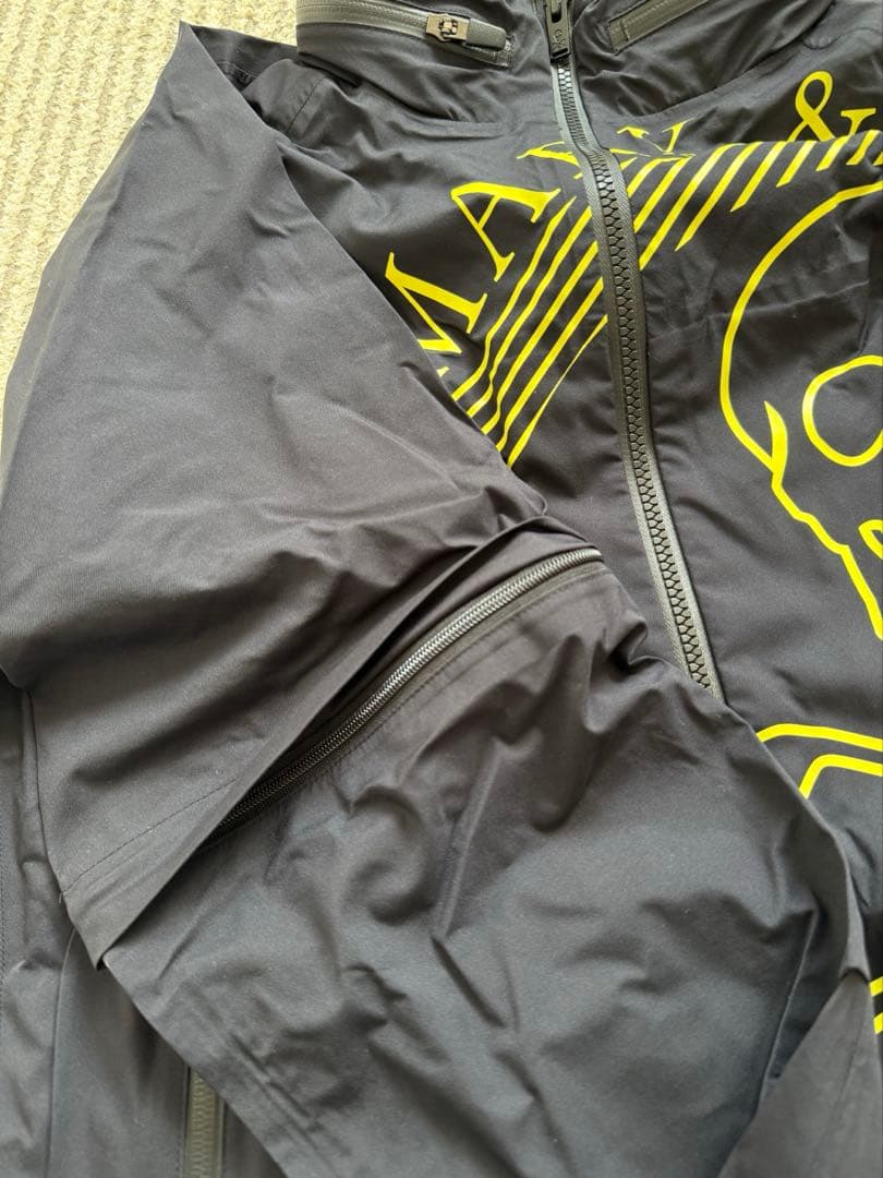 【美品】MARK&LONA × komatsu レインウェアセットアップ 48